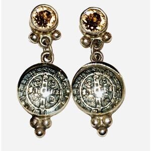 Virgins Saints & Angels Allegra San Benito Sterling 925 Earrings